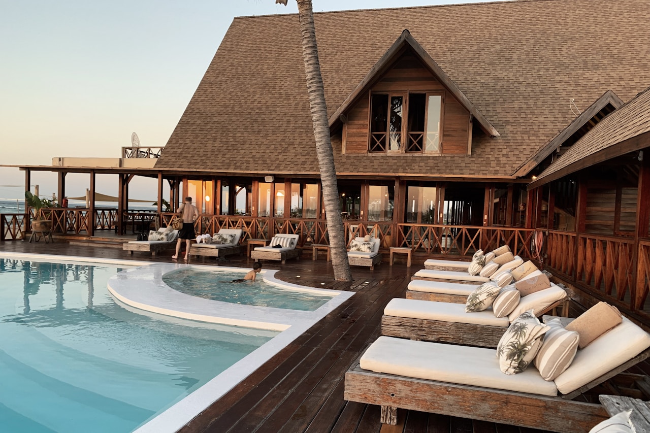 Luxury resort pool and hotel stay in Malaysia